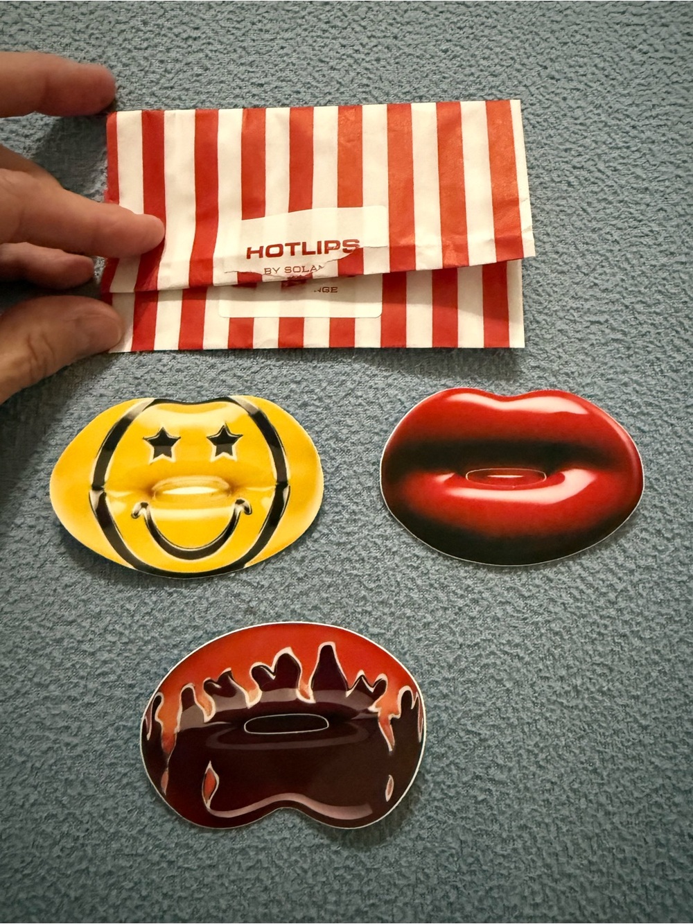 Solange Azagury Partridge Hotlip Stickers